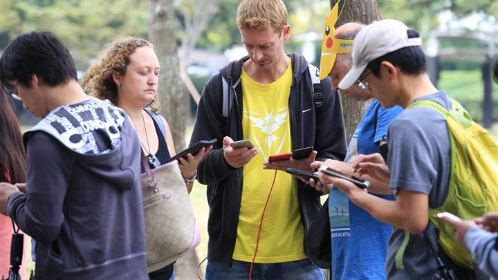 台南市全民拚寶可夢商機，英語服務沒在怕。（照片提供／台南市觀光旅遊局）