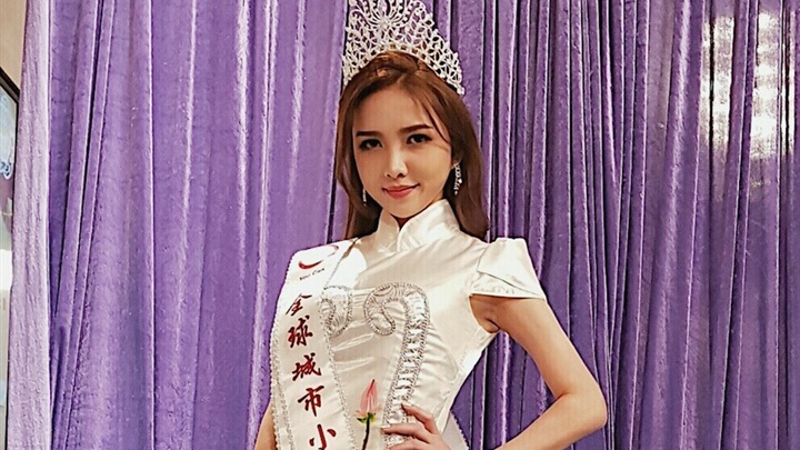 劉宜欣在全球城市小姐台灣區選拔賽中，一舉包辦第二名與最佳人氣王的好成績。（照片提供／劉宜欣）