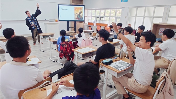 長榮中學國中部通過英語教育賦予學生跨文化交流的能力，未來能應對國際化的挑戰及競爭。（照片提供／長榮中學）